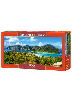 Puzzle 600 Panoramiczne:Ko Phi Phi Island, Thailand