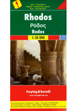 Rhodos plan miasta 1: 50 000