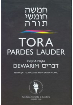 Tora Pardes Lauder księga piąta Dewarim