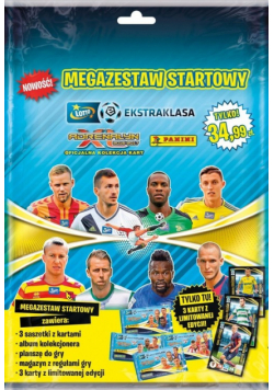 Adrenalyn XL Ekstraklasa Megazestaw startowy