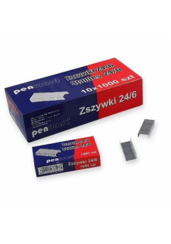 Zszywki 24/6 PENWORLD