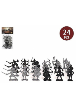 Figurki rycerzy 24szt