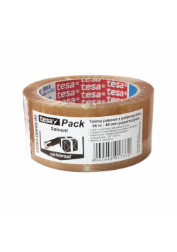 Taśma pakowa Tesapack Solvent 66m x 48mm