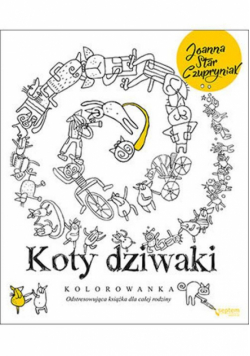 Koty dziwaki Kolorowanka