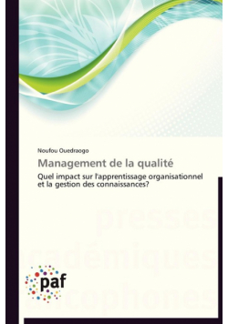 Management de la qualité