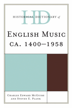 Historical Dictionary of English Music