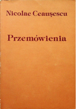 Ceausescu Przemówienia