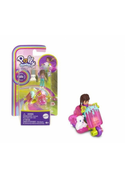 Polly Pocket. Figurka z pojazdem - Mroźny HKV59