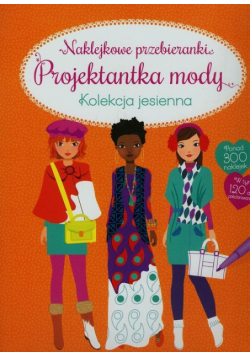 Naklejkowe przebieranki Projektantka mody Kolekcja jesienna