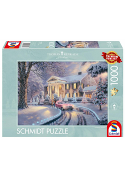 Puzzle PQ 1000 THOMAS KINKADE Graceland zimą G3