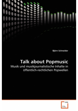 Talk about Popmusic