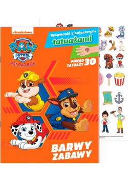 Psi Patrol. Rysowanki z bajecznymi tatuażami cz.2