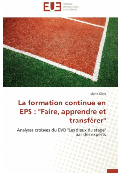 La formation continue en eps