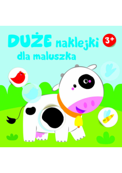 Duże naklejki dla maluszka Krówka II