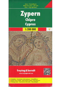 Cypr mapa 1:200 000, Freytag&berndt