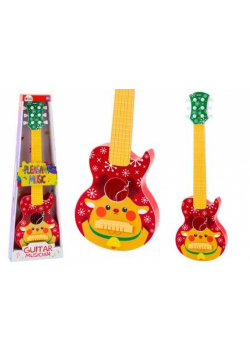 Gitara regulacja strun renifer czerwona