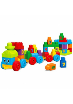 Mega Bloks Pociąg edukacyjny 1-2-3!