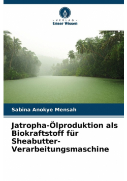Jatropha-Ölproduktion als Biokraftstoff für Sheabutter-Verarbeitungsmaschine