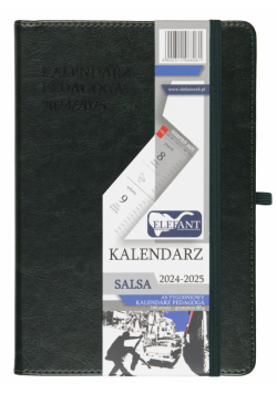 Kalendarz Pedagoga 2024/2025 Salsa A5 tygodniowy zielony