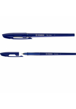 Długopis Stabilo re-liner 868 f niebieski 10 sztuk