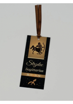 Zakładka do książki zodiak STRZELEC