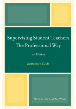 Supervising Student Teachers The Professional Way