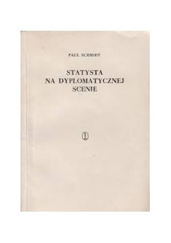 Statysta na dyplomatycznej scenie