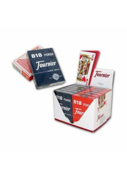 Fournier no 818 - 2 jumbo index red/blue