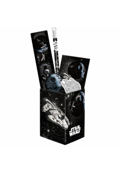 Zestaw przyborów szkolnych w puszce Star Wars