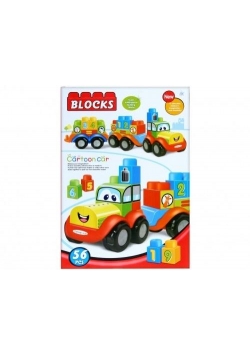 Pociąg z klockami 56el