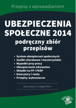 Ubezpieczenia społeczne 2014