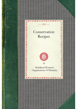 Conservation Recipes