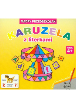 Mądry przedszkolak Karuzela z literkami