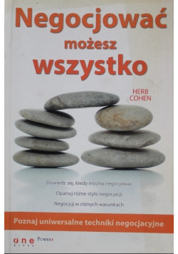 Negocjować możesz wszystko