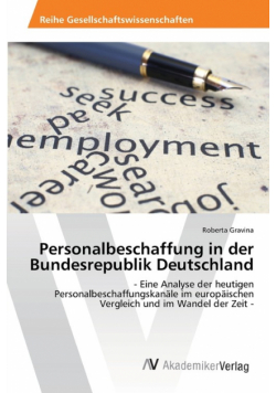 Personalbeschaffung in der Bundesrepublik Deutschland