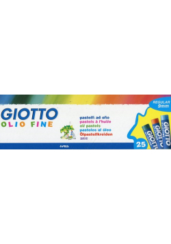 Giotto Pastele olejne 25 sztuk