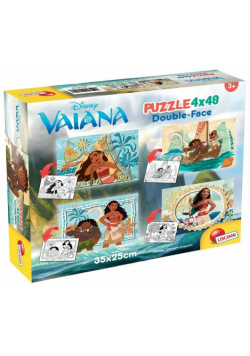 Puzzle Double Face Vaiana 4x48