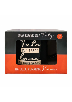 Kubek dla Taty na dużą poranną kawę