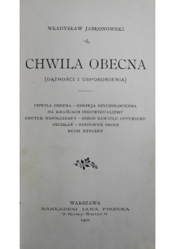 Chwila Obecna 1901 r.