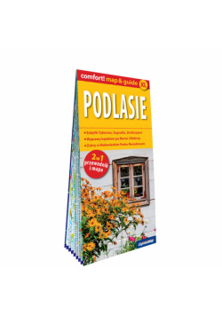 Podlasie laminowany map&guide 2w1 przewodnik i mapa