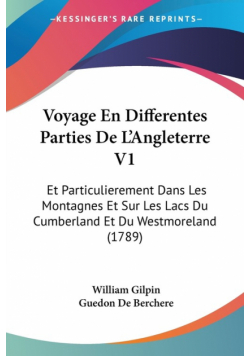 Voyage En Differentes Parties De L'Angleterre V1