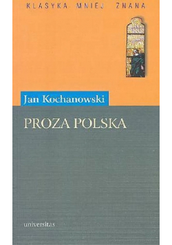 Proza polska Klasyka mniej znana