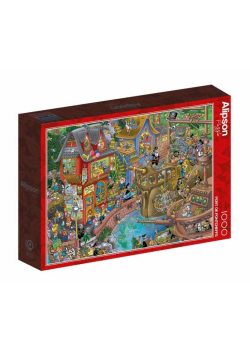 Puzzle 1000 Port pełen piratów