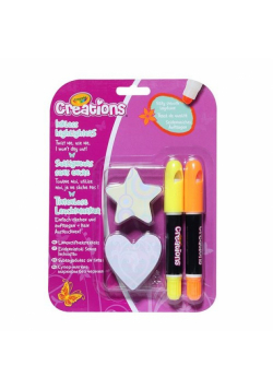 Zakreślacze Crayola 2 pisaki 2 notesiki