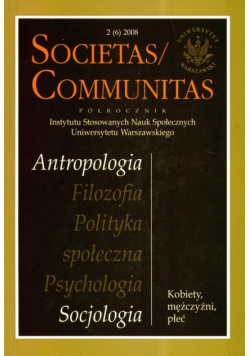 Societas Communitas 2008/02