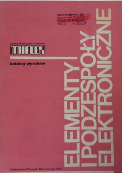 Elementy i podzespoły elektroniczne