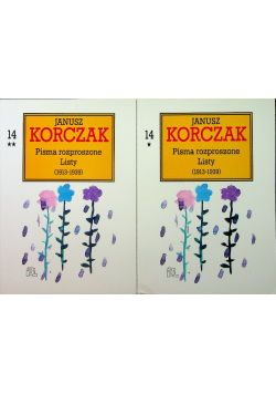 Korczak Dzieła Tom 14 Część 1 i 2 Pisma rozproszone Listy