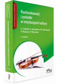 Rachunkowość i podatki w instytucjach kultury + CD