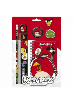 Zestaw 6 przyborów szkolnych Angry Birds