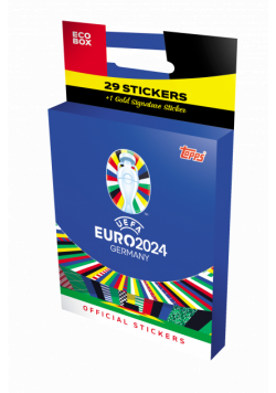Euro 2024 Topps Stickers Eco Box 1 szt. mix